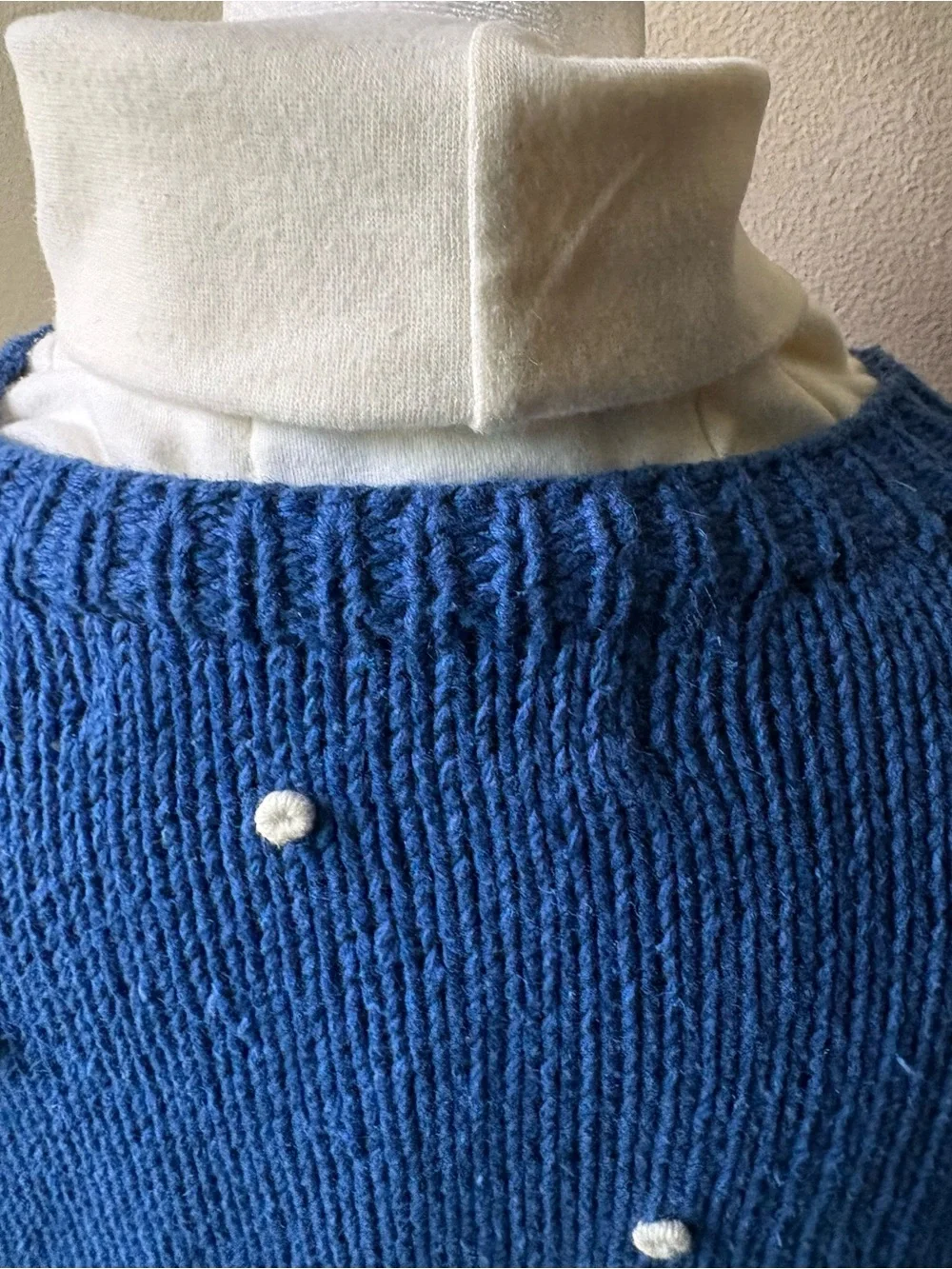 VINTAGE BELLE POINTE 2-PIECE SWEATER & TURTLENECK SET S & M